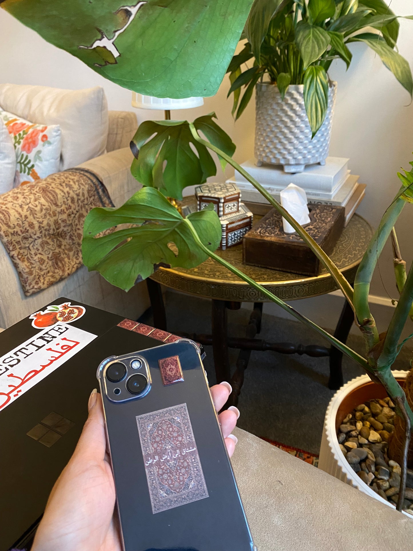 3D ethnic stickers